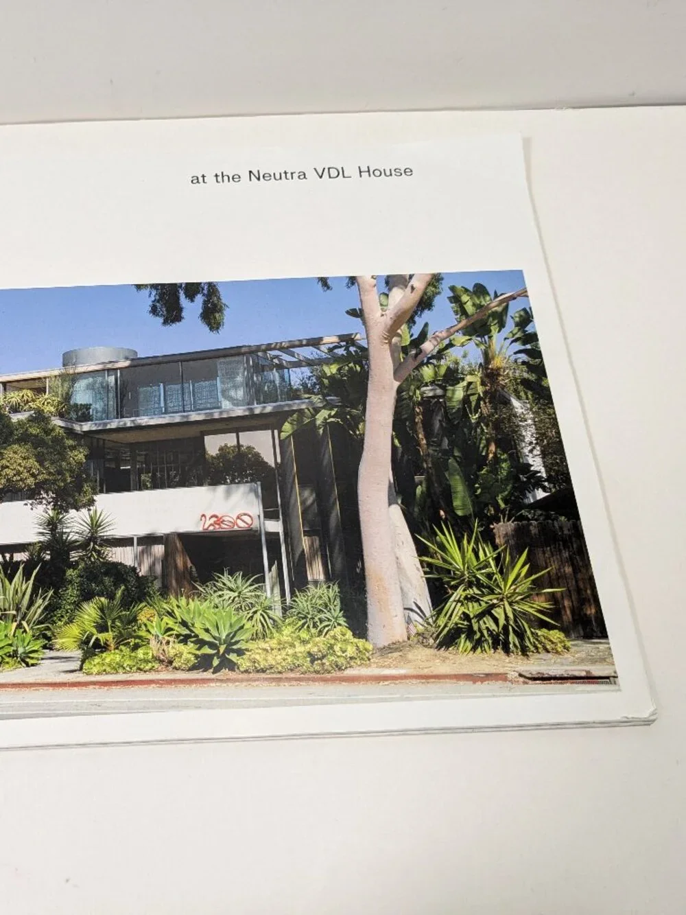 Built In at the Neutra VDL House Marta Paperback Book Full Color Photography